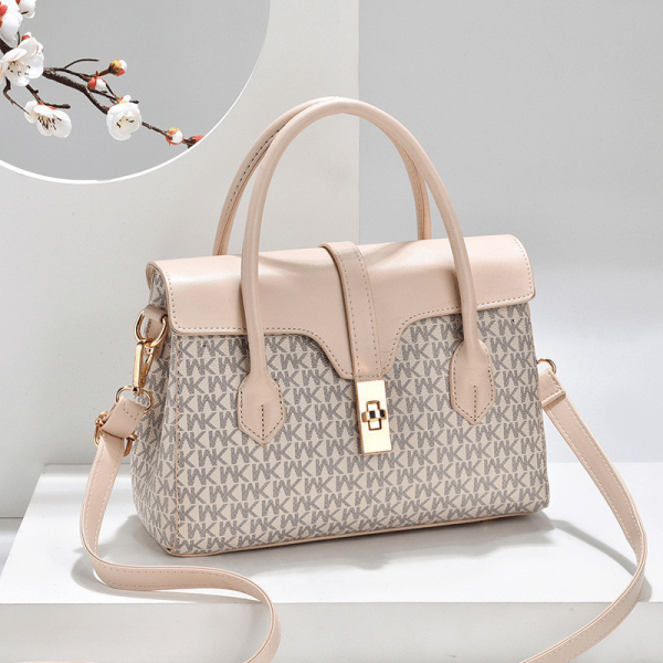 High Quality MK Design American Bag Luxury Women Handbag (Cream)