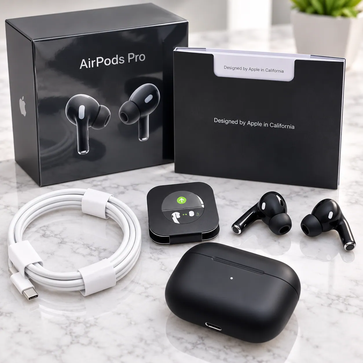 AirPods Pro ANC Active Noise Reduction Bluetooth Earbuds (Black) 1 AirPods Pro ANC Active Noise Reduction Bluetooth Earbuds (Black)