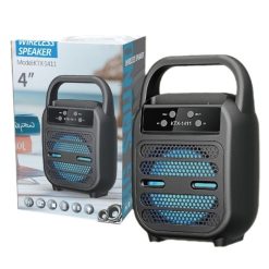 KTX-1411 Wireless Bluetooth Speaker 4 Inch (৪ ইঞ্চি লাউডস্পিকার ও আরজিবি লাইটসহ পোর্টেবল স্পিকার)
