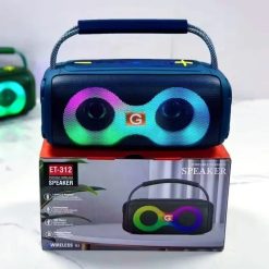 New Portable BT Speaker ET-312 with Colorful Lights