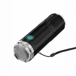 Portable Bluetooth Speaker With Zoomable Flashlight