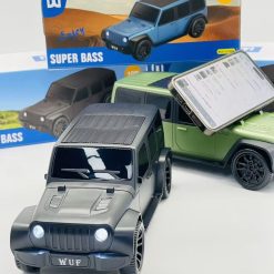 WUF Car Shaped Super Bass Speaker (১০ ওয়াট সুপার বেস কার-শেপড ওয়্যারলেস স্পিকার ও ফোন হোল্ডার)
