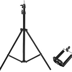 Home 57 6-Foot Aluminum Adjustable Tripod Light Stand