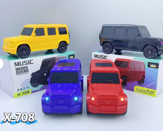 X-708 Car Shape Portable Home Fm Radio Blue Tooth Wireless Speaker 1 Buy X-708 Car Shaped Bluetooth Speaker (স্টাইলিশ কার শেপ এফএম রেডিও ও ব্লুটুথ স্পিকার)