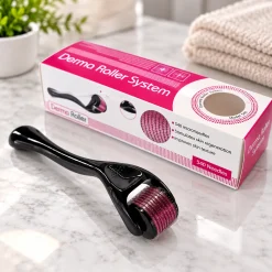 Derma Roller Micro Needle for Hair, Beard Growth and Facial Skin Therapy
