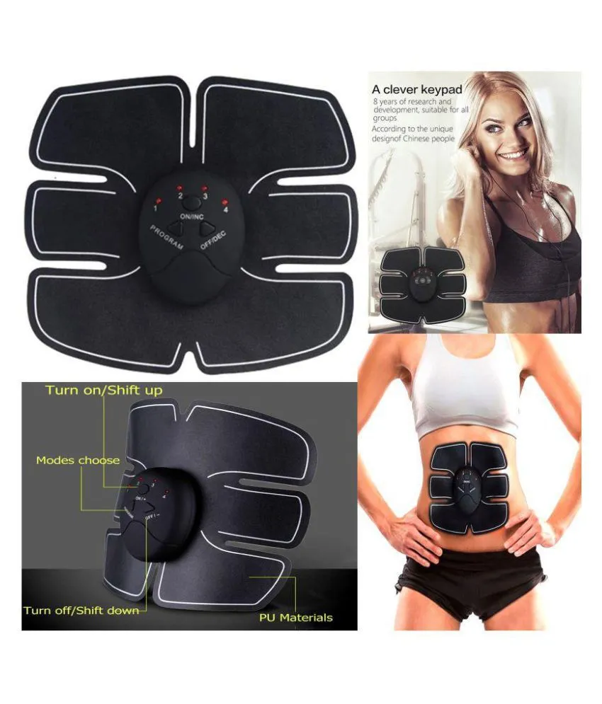 Mobile Gym 6 Pack EMS Abdominal Muscle Stickers 1 Mobile Gym 6 Pack EMS Abdominal Muscle Stickers