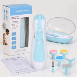 Home 77 For Newborn Infant Baby Nail Trimmer Electric Baby Nail Clippers Safe Baby Nail File Kit Manicure Set Trim Polish Grooming Kit