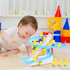 Home 78 Electric Duck Climbing Stairs Toy