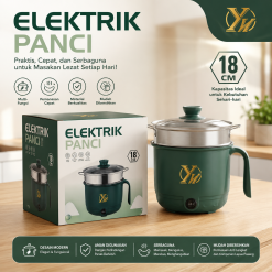 Home 33 Electric Panci Non-stick Cooking Pot