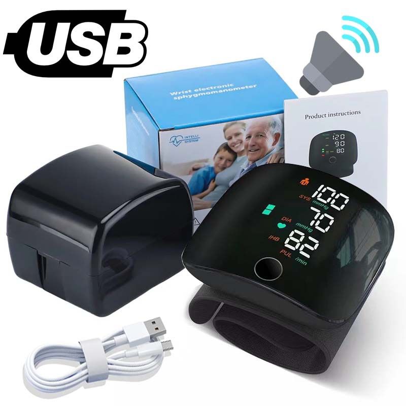 Hand Blood Pressure Monitor (Rechargeable) (Wrist) 1 Rechargeable Wrist Blood Pressure Monitor